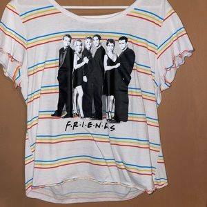 1X Friends T-Shirt SMOKE FREE HOME